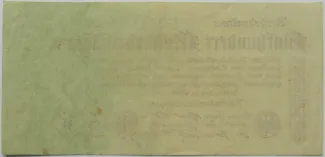 Germany 500.000.000.000 Mark, 1923 reverse