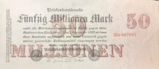  50.000.000, 1923