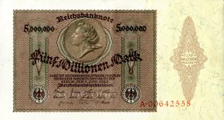  5.000.000, 1923