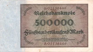Germany 500.000 Mark, 1923 reverse