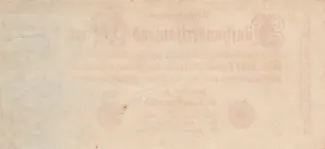 Germany 500.000 Mark, 1923 reverse