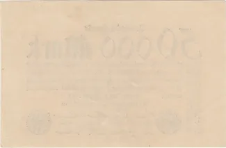 Germany 50.000 Mark, 1923 reverse