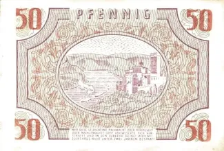 Germany 50 Pfennigs, 1947 reverse