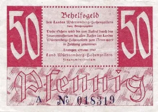 Germany 50 Pfennigs, 1947 obverse