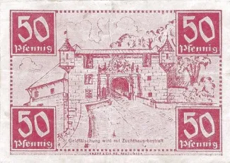 Germany 50 Pfennigs, 1947 reverse