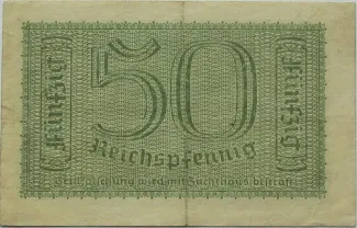 Germany 50 Reichspfennig, 1940-1945 reverse