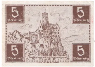 Germany 5 Pfennigs, 1947 reverse