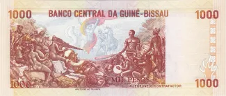 Guinea-Bissau 1.000 Pesos, 1990-1993 reverse
