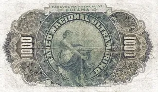 Guinea-Bissau 1.000 Réis, 1909 reverse