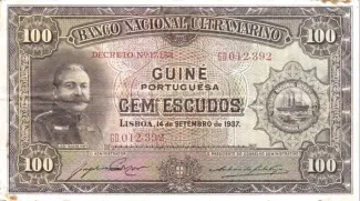 Guinea-Bissau 100 Escudos, 1937 image