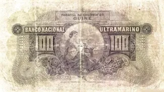 Guinea-Bissau 100 Escudos, 1945-1947 reverse