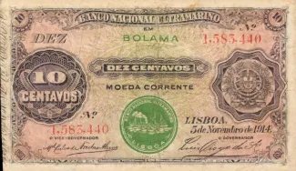 Guinea-Bissau 10 Centavos, 1914 image