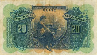 Guinea-Bissau 20 Escudos, 1937 reverse