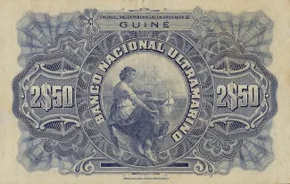 Guinea-Bissau 2.5 Escudos, 1921 reverse