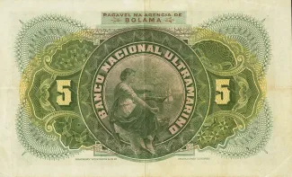 Guinea-Bissau 5.000 Réis, 1909 reverse