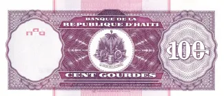 Haiti 100 Gourdes, 2000 reverse