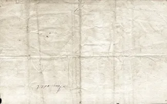 Haiti 10 Gourdes, 1827 reverse