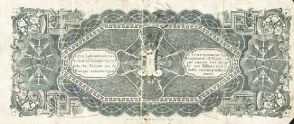 Haiti 1 Gourde, 1889 reverse