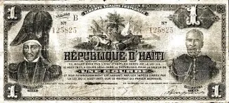Haiti 1 Gourde, 1903 P-110 obverse