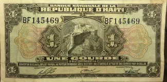 Haiti 1 Gourde, 1925-1932 obverse