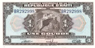 Haiti 1 Gourde, 1964 obverse