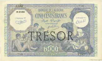 Haute et Basse-Corse, Departments of 500 Francs, 1943 image