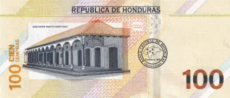 Honduras 100 Lempiras, 2022 reverse
