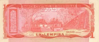 Honduras 1 Lempira, 1978 reverse