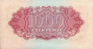 Hungary 1.000 Pengő, 1944 reverse