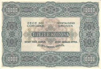 Hungary 10.000 Korona, 1920 reverse