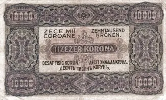 Hungary 10.000 Korona, 1923 reverse