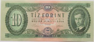 Hungary 10 Forint, 1957-1975 obverse