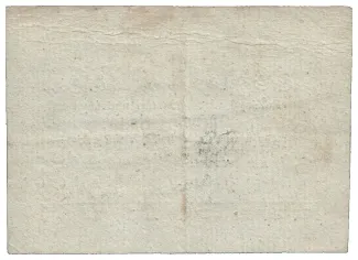 Hungarian notgeld 1 Forint, 1849 reverse