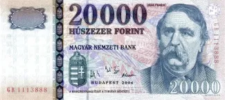 Hungary 20.000 Forint, 2004-2007 obverse