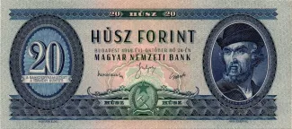 Hungary 20 Forint, 1949 obverse