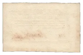 Hungarian notgeld 20 Kreuzer, 1849 reverse