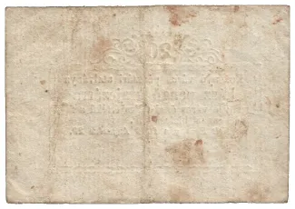 Hungarian notgeld 20 Kreuzer, 1849 reverse