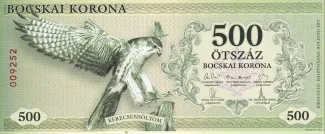 Hungary 500 Bocskai, 2017 obverse