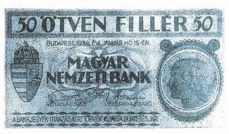 Hungary 50 Fillér, 1938 P-101 obverse