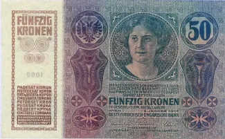 Hungary 50 Korona, 1920 reverse