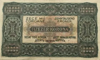 Hungary 80 Fillér, 1925 reverse