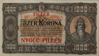 Hungary 8 Fillér, 1925 obverse