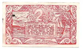 Indonesia 2.5 Rupiah, 1948 reverse
