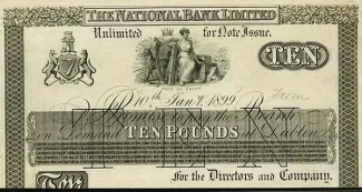 Ireland 10 Pounds, 1896-1899 obverse