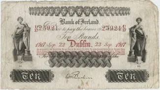 Ireland 10 Pounds, 1910-1919 obverse