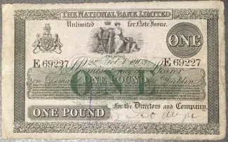 Ireland 1 Pound, 1902-1914 obverse