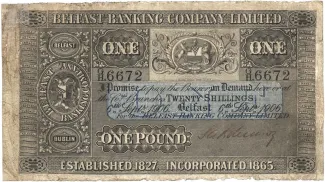 Ireland 1 Pound, 1905-1909 obverse
