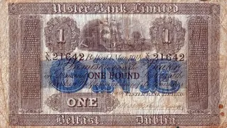 Ireland 1 Pound, 1907-1919 obverse