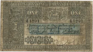 Ireland 1 Pound, 1912-1914 obverse