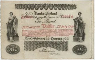 Ireland 1 Pound, 1918-1920 obverse